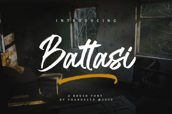 Battasi: A Bold Handwritten Font for Makers