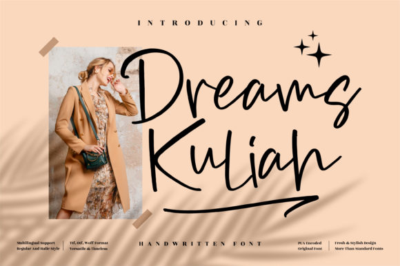 Beautiful Script Font for Crafts