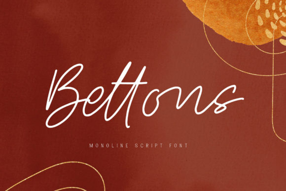 Bettons: A Luxurious Handwritten Font