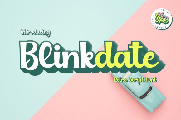 Blinkdate: A Bold Handwritten Font