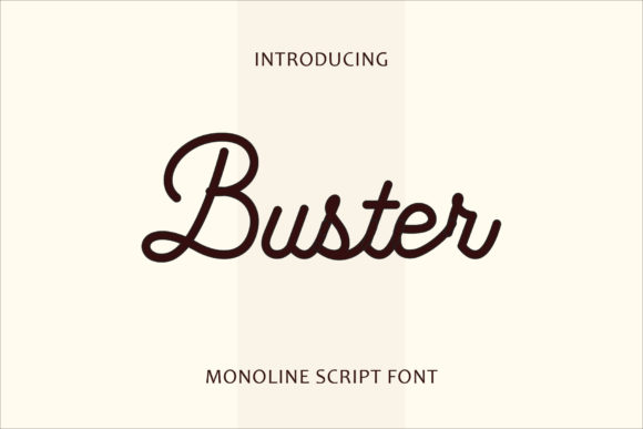 Buster: A Vintage Script for Better Reading