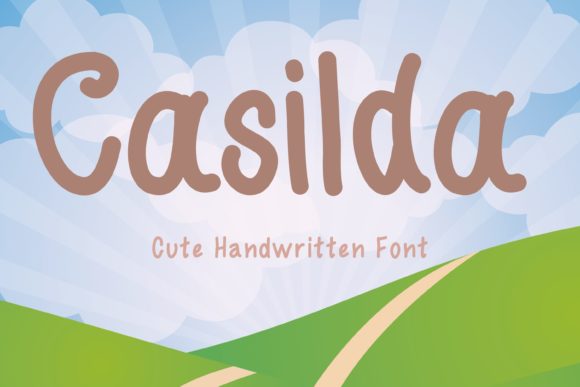 Casilda: A Handwritten Font for Elegant Design