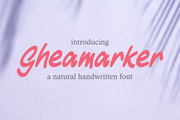 Gheamarker: A Font That Elevates Your Brand