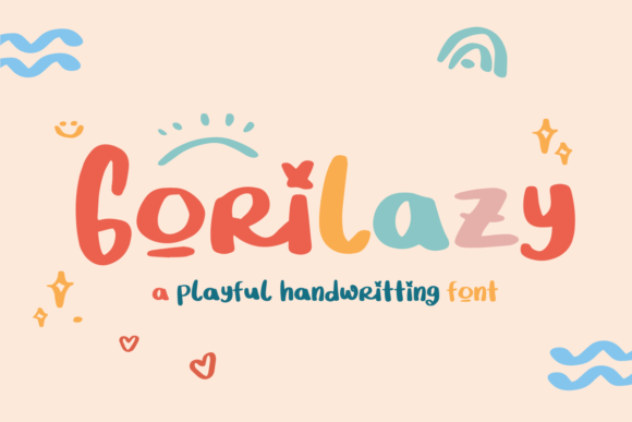 Gorilazy: Playful Script Font