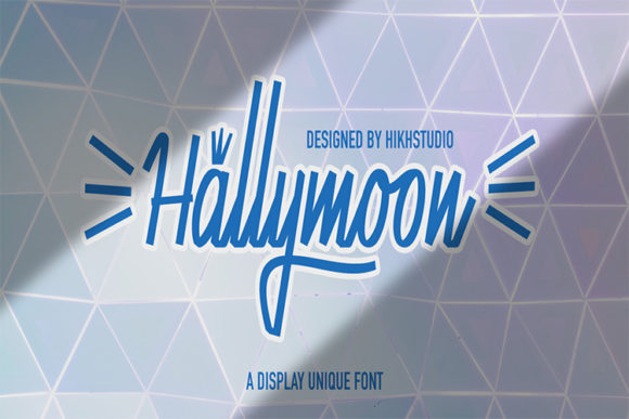 Hallymoon: A Font for Elegant Branding