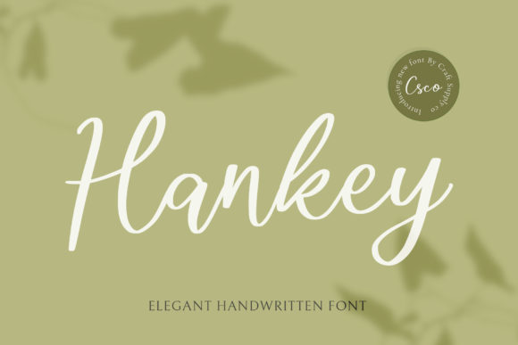 Hankey Font: Bold & Beautiful
