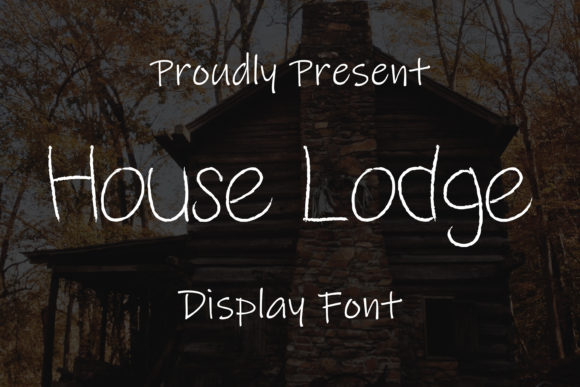 House Lodge: A Handwritten Font for Web Design