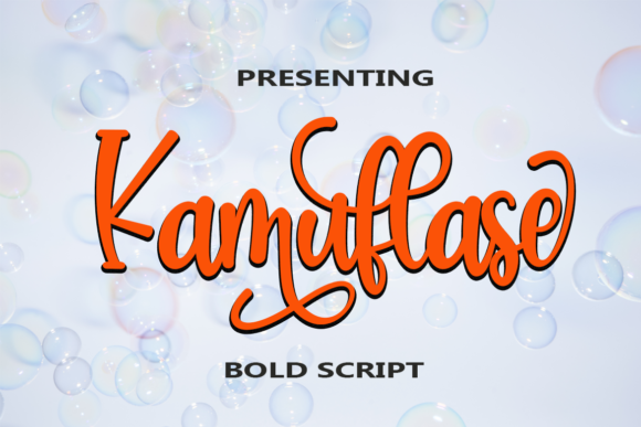 Kamuflase: A Quirky Handwritten Font