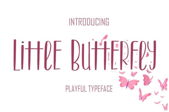 Little Butterfly Font Review