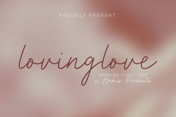 Lovinglove Font: Elegant Script for Creative Makers