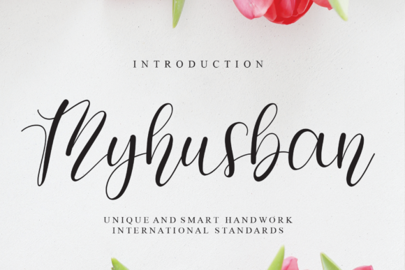 Myhusban: A Script Font for Real Projects