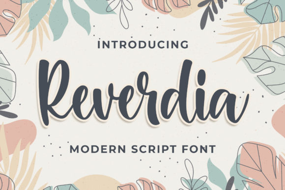 Raverdia: A Whimsical Script Font