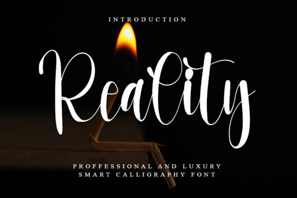 Reality Font: Elegant Script for Web Design