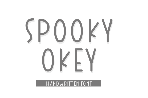 Spooky Okey Font for Creative Marketing