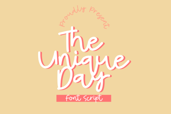 The Unique Day Font for Business