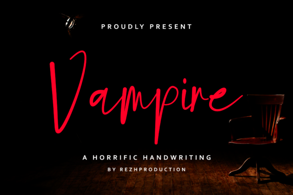 Vampire Font: Elegant Script for Business