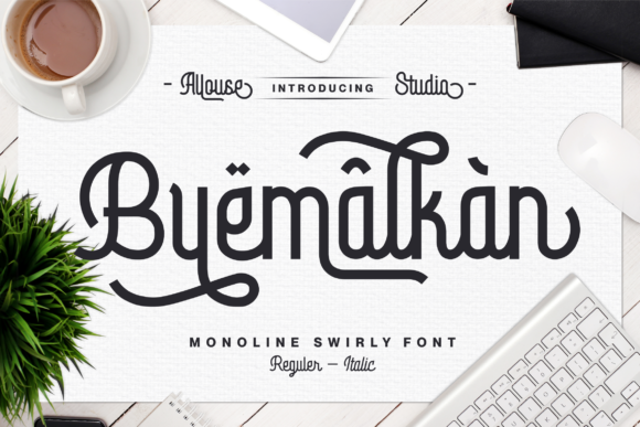 Vintage Script Font for Creative Brands