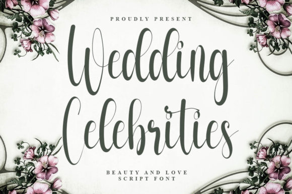 Wedding Celebrities Font for Web Design