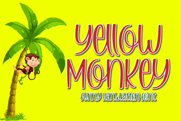 Yellow Monkey Font: Playful Typography